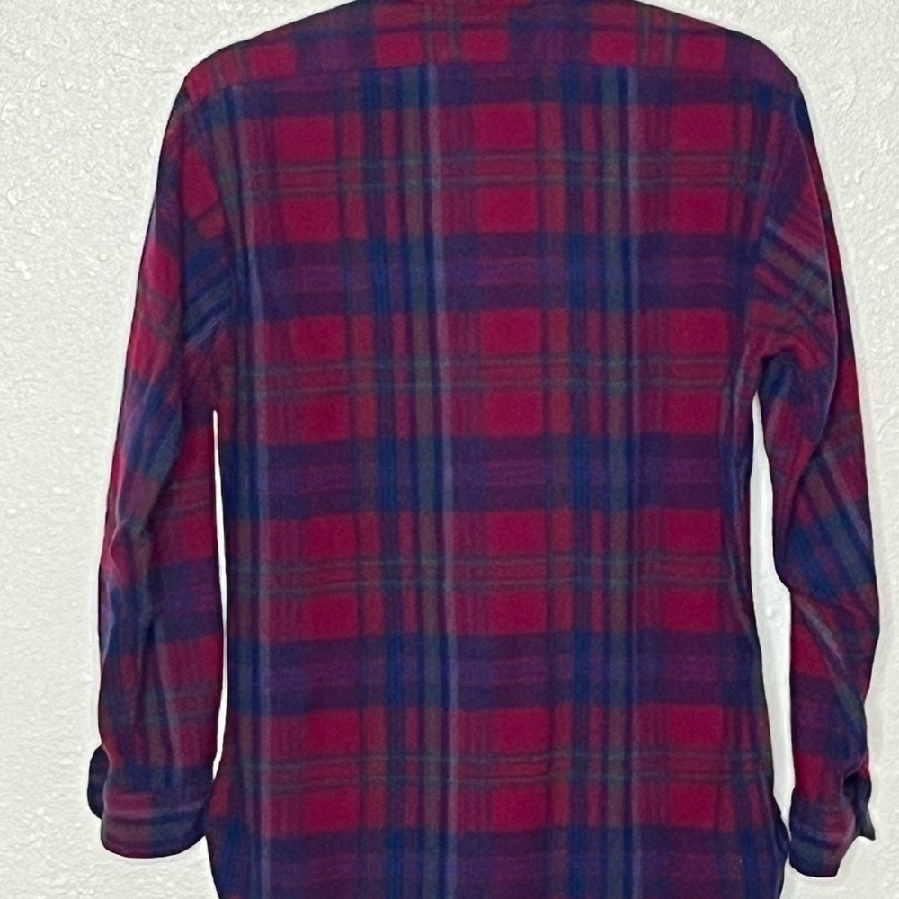 Pendleton Plaid Pure Virgin Wool Button Down Shir… - image 4
